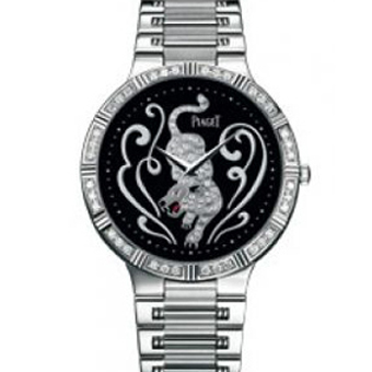 ピアジェ スーパーコピー ダンサー G0A32192 メンズ ブラック 手巻き 腕時計