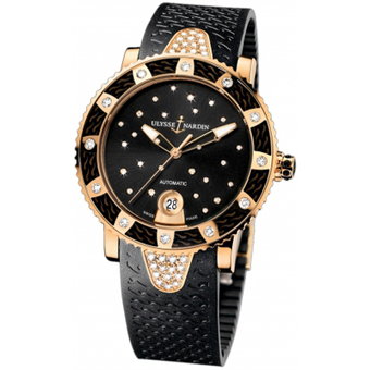 ユリスナルダン スーパーコピー 8106-101E-3C/22 Lady Marine Diver Starry Night レディス 腕時計
