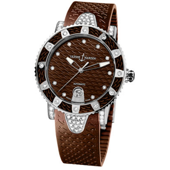 ユリスナルダン スーパーコピー 8103-101EC-3C/15 Lady Marine Diver レディス 腕時計