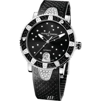 ユリスナルダン スーパーコピー 8103-101E-3C/22 Lady Marine Diver Starry Night レディス 腕時計