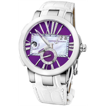 ユリスナルダン スーパーコピー 243-10-30/07 Executive Dual Time Lady レディス 腕時計