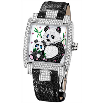 ユリスナルダン スーパーコピー 130-91FC/PANDA カプリス レディス 腕時計