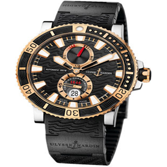 ユリスナルダン スーパーコピー 265-90-3C/92 Maxi Marine Diver Titanium メンズ 腕時計