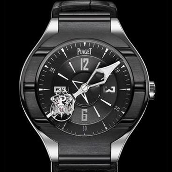 ピアジェ スーパーコピー ポロ G0A35123 メンズ ブラック 自動巻き 腕時計