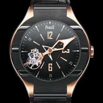 ピアジェ スーパーコピー ポロ G0A35124 メンズ ブラック 自動巻き 腕時計