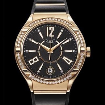 ピアジェ スーパーコピー ポロ G0A36013 レディース ブラック クォーツ 腕時計